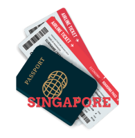 Singapore passport & boarding